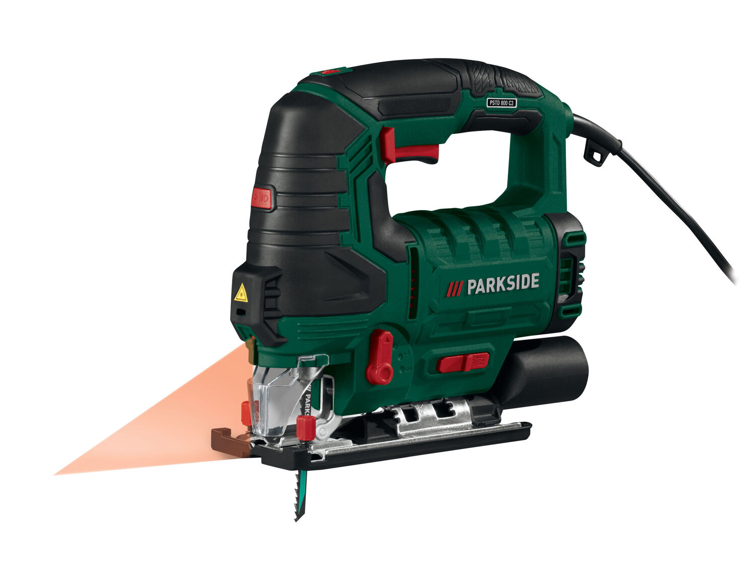 Seghetto a pendolo Parkside, prezzo 34.99 &#8364; 
- Funzione di soffiaggio ...