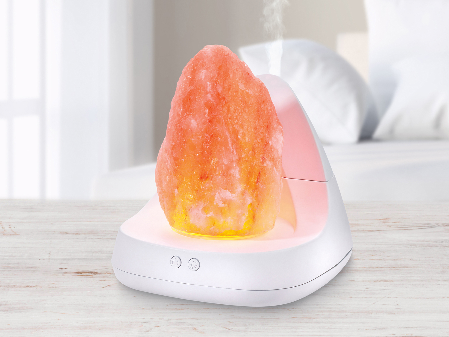 Diffusore di aromi ai cristalli di sale Silvercrest, prezzo 24.99 € 
- Spegnimento ...