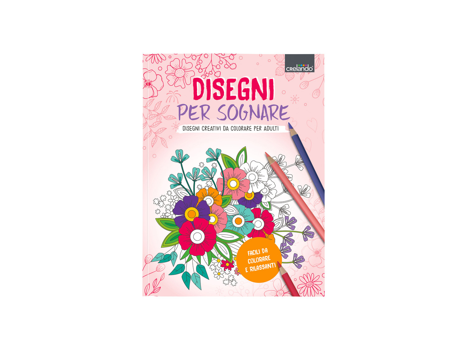 Album da colorare Crelando, prezzo 4.99 €
- Disegni creativi per adulti
- ...