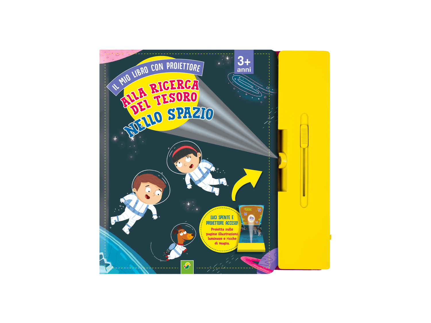 Libro per bambini con proiettore , prezzo 12.99 €
- Proietta sulle pagine ...