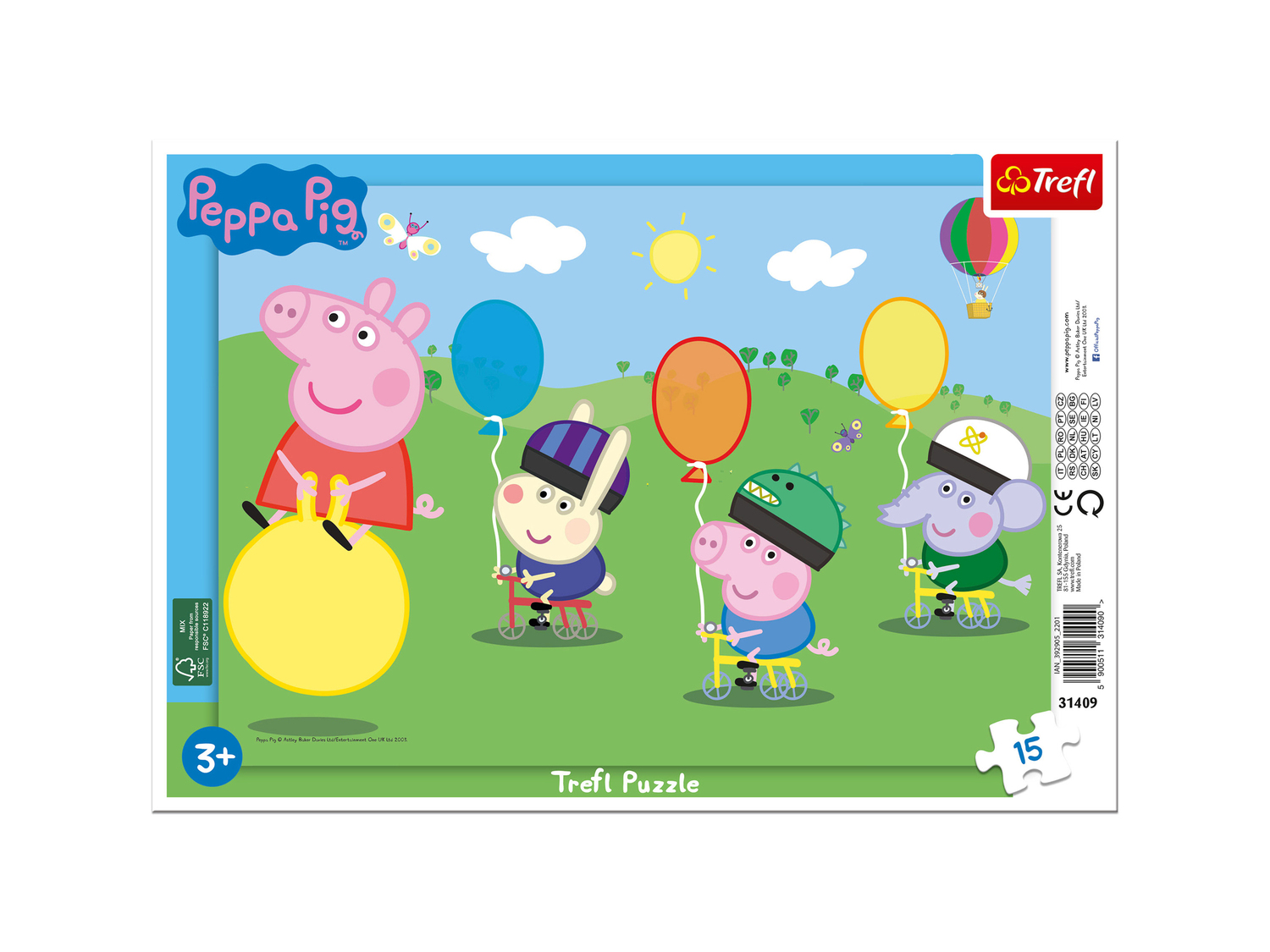 Puzzle per bambini Avengers, Paw Patrol, Frozen, Peppa Pig, Disney Princess, Winnie ...