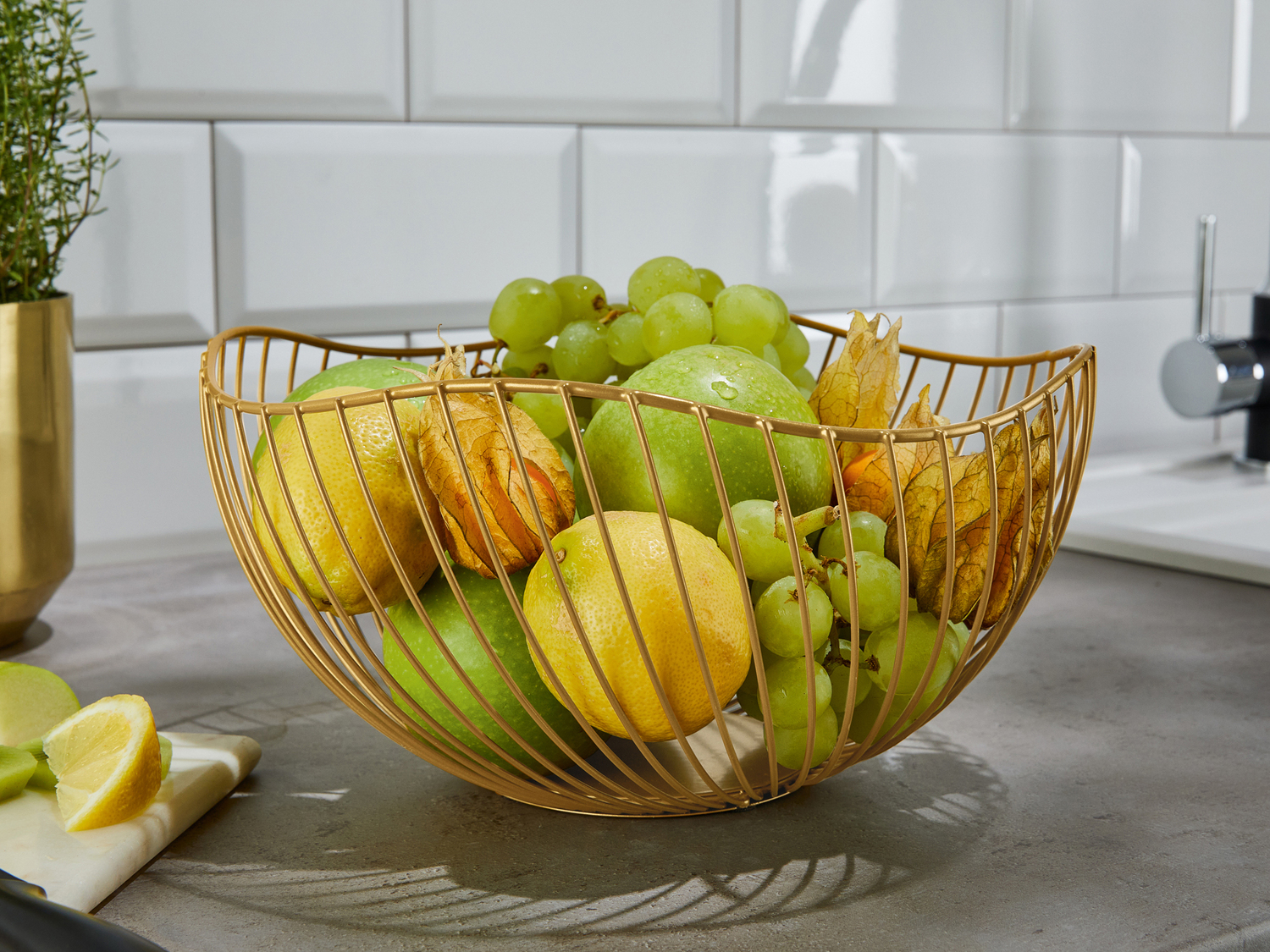 Cesto portafrutta Wenko, prezzo 6.99 €
Ø 25,5 cm
Caratteristiche