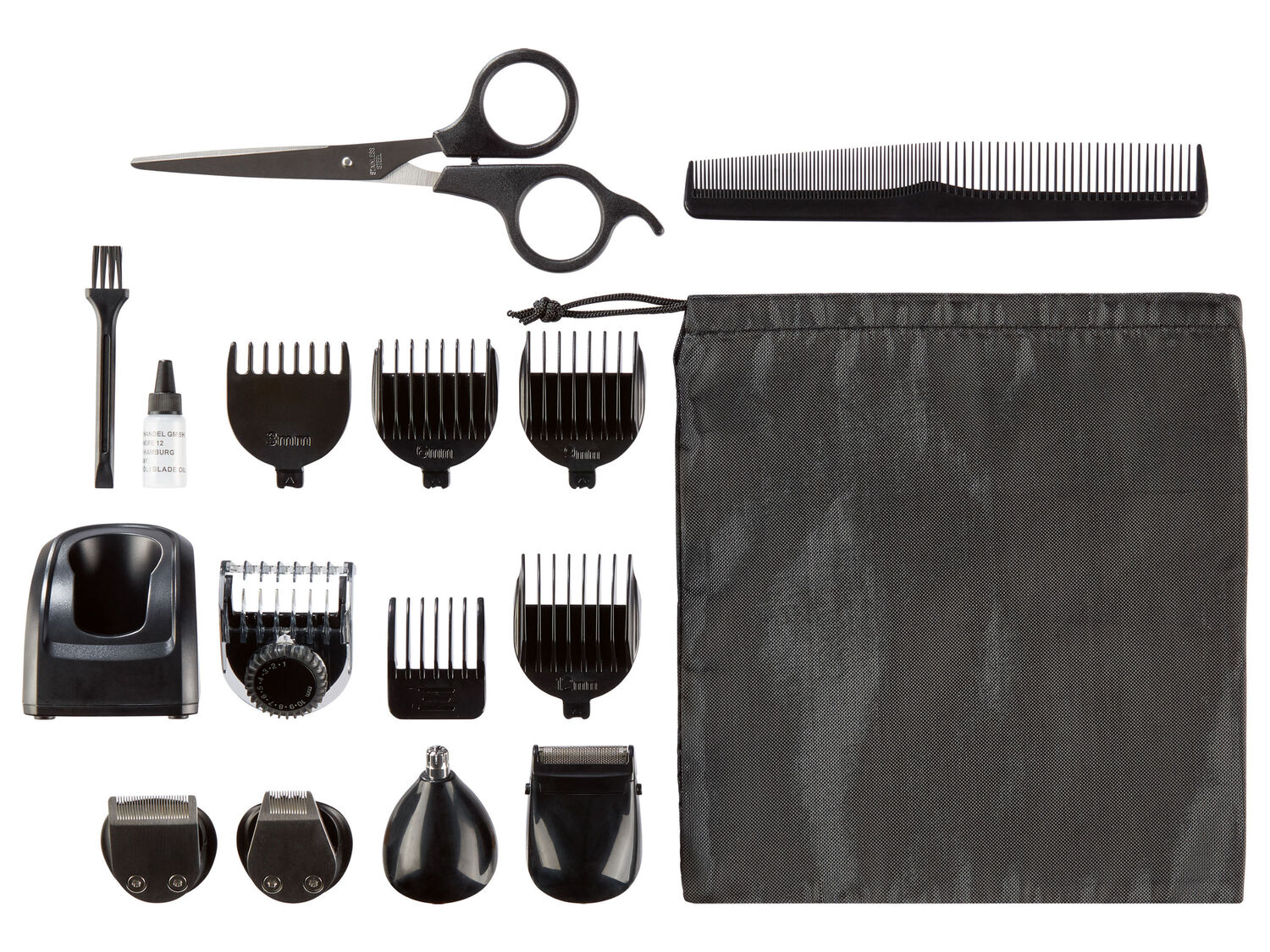 Tagliacapelli-regolabarba 5 in 1 Prezzo-lidl, prezzo 19.99 &#8364; 
- Con inserti ...