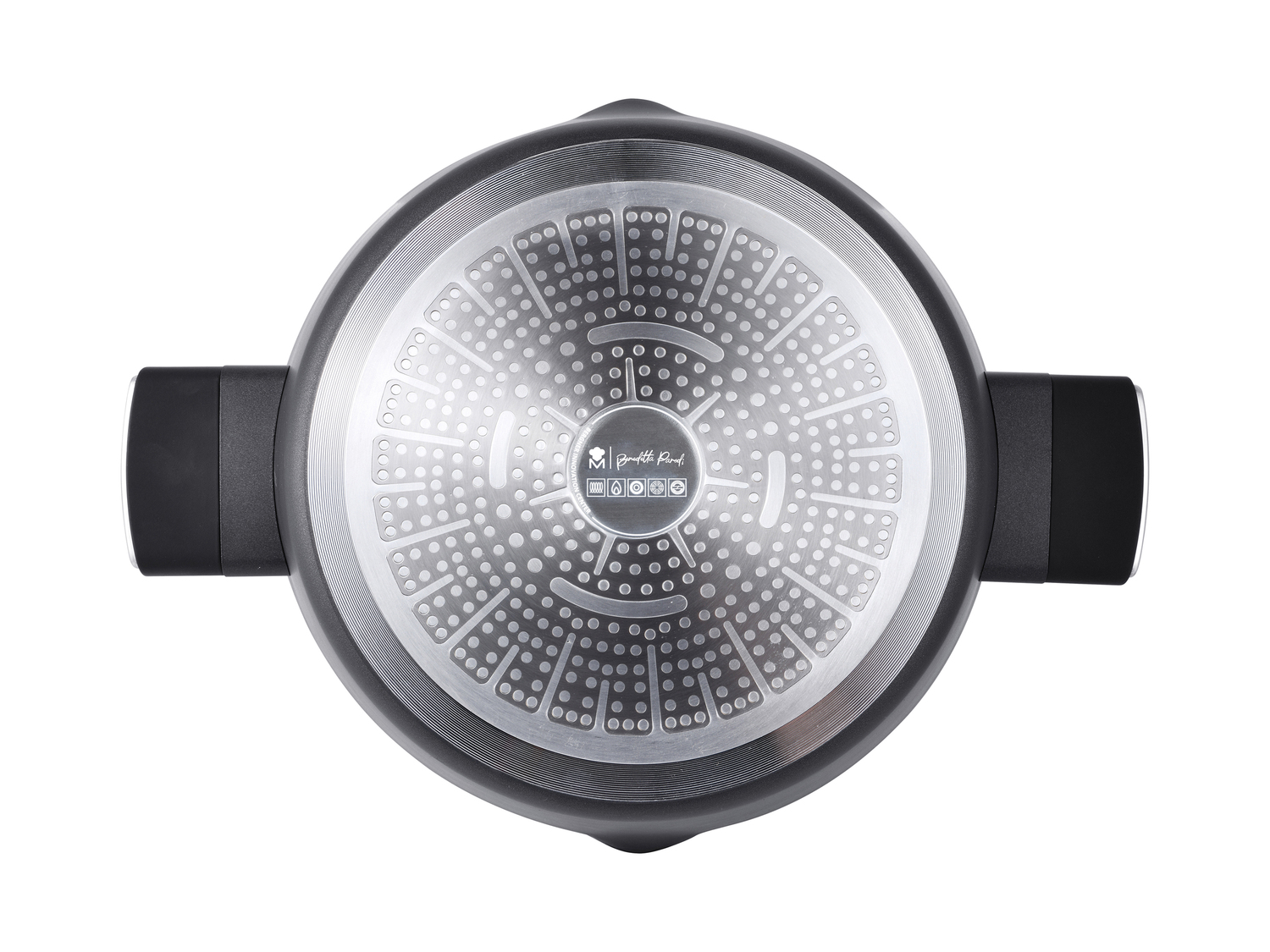 Tegame con coperchio in vetro Masterpro, prezzo 39.99 €
Ø 28 cm
- Per ...