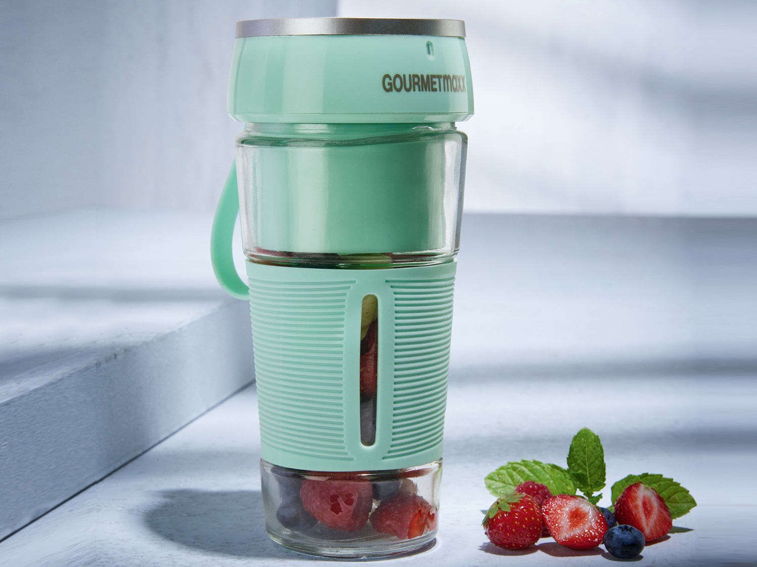 Frullatore per smoothie portatile Gourmetmaxx, prezzo 17.99 €
- Principio ...