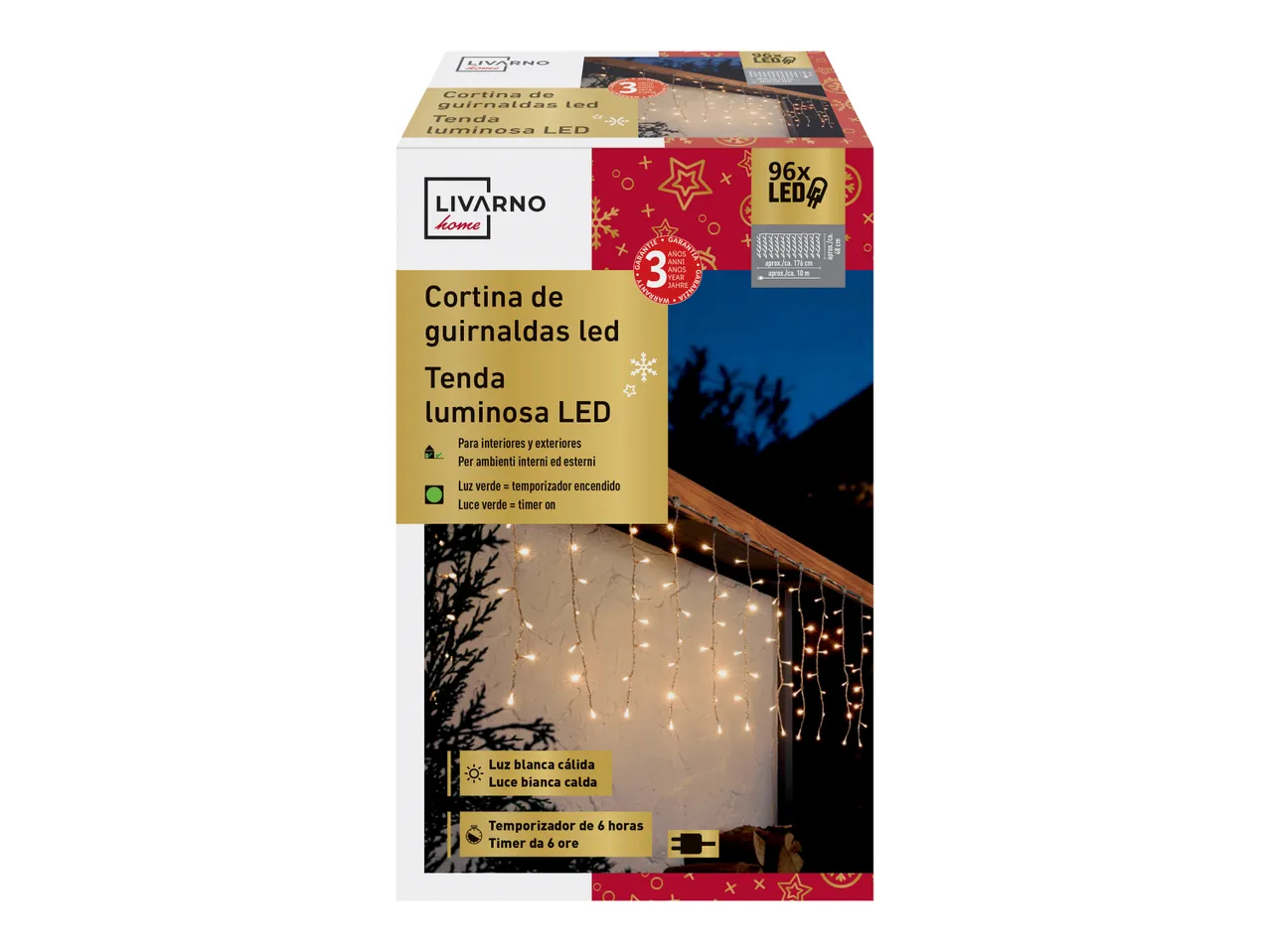 Tenda o rete luminosa a LED , prezzo 12.99 EUR
Tenda o rete luminosa a LED
- Per ...