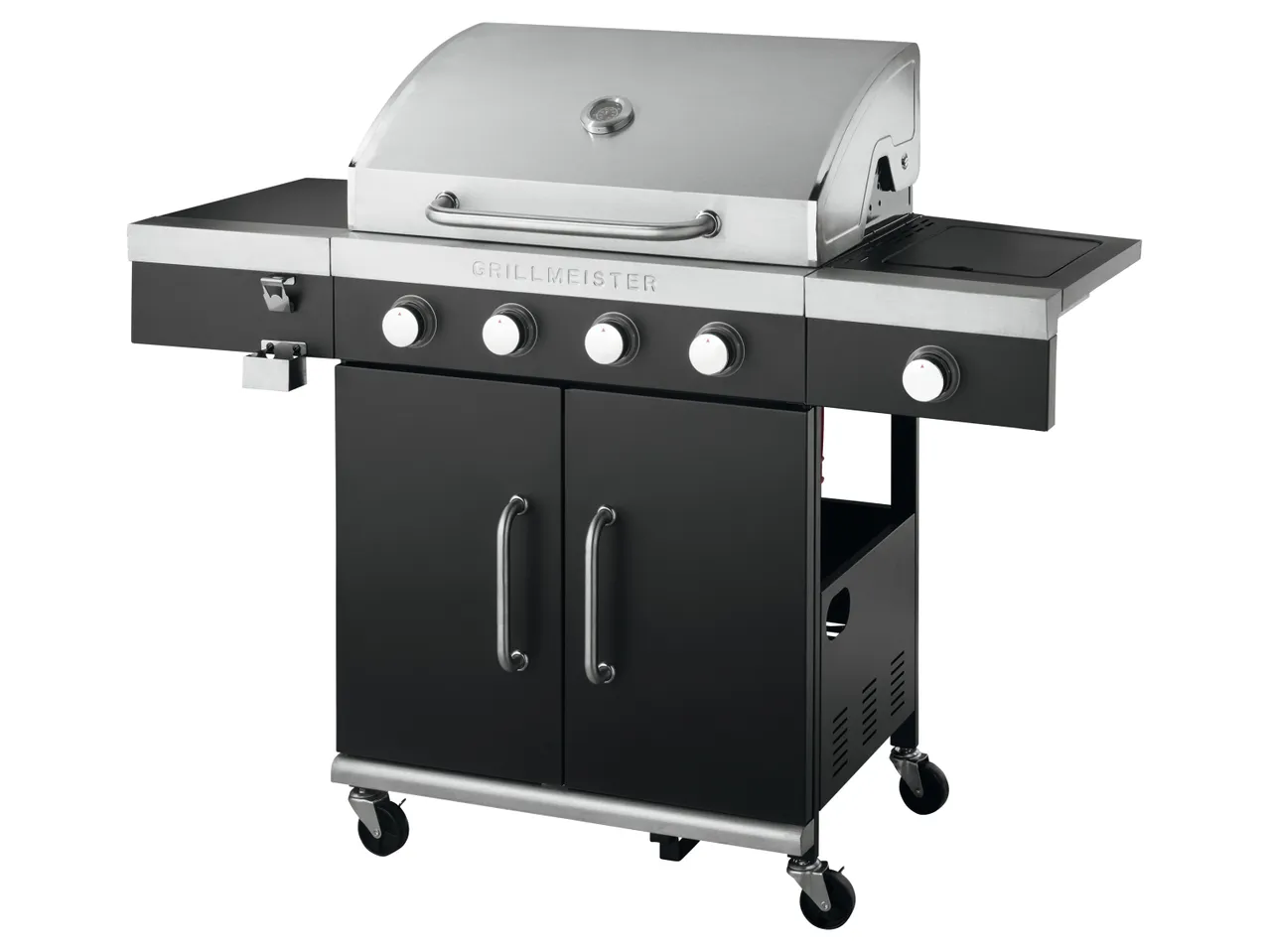 Barbecue a gas , prezzo 249 EUR 
Barbecue a gas 
- 4 fuochi con 4 zone di cottura:
- ...