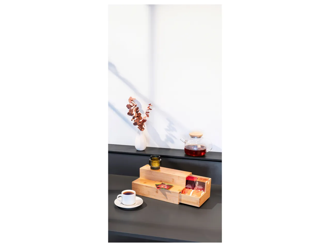 Organizer in bambù per tè e caffè , prezzo 19.99 EUR