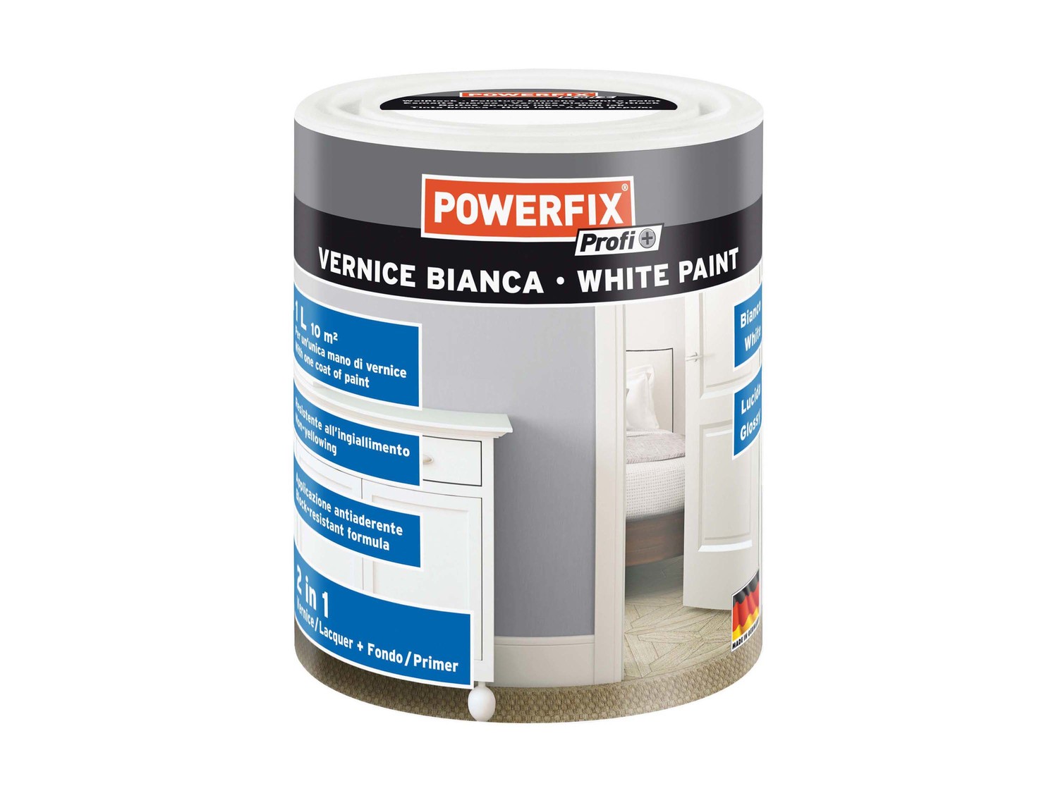 Vernice colorata o bianca, 1 L Powerfix, prezzo 4.99 €