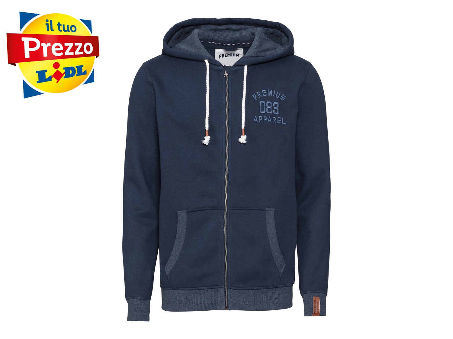 Felpa da uomo Livergy, prezzo 12.99 €
Misure: S-XL
- Oeko tex NEW