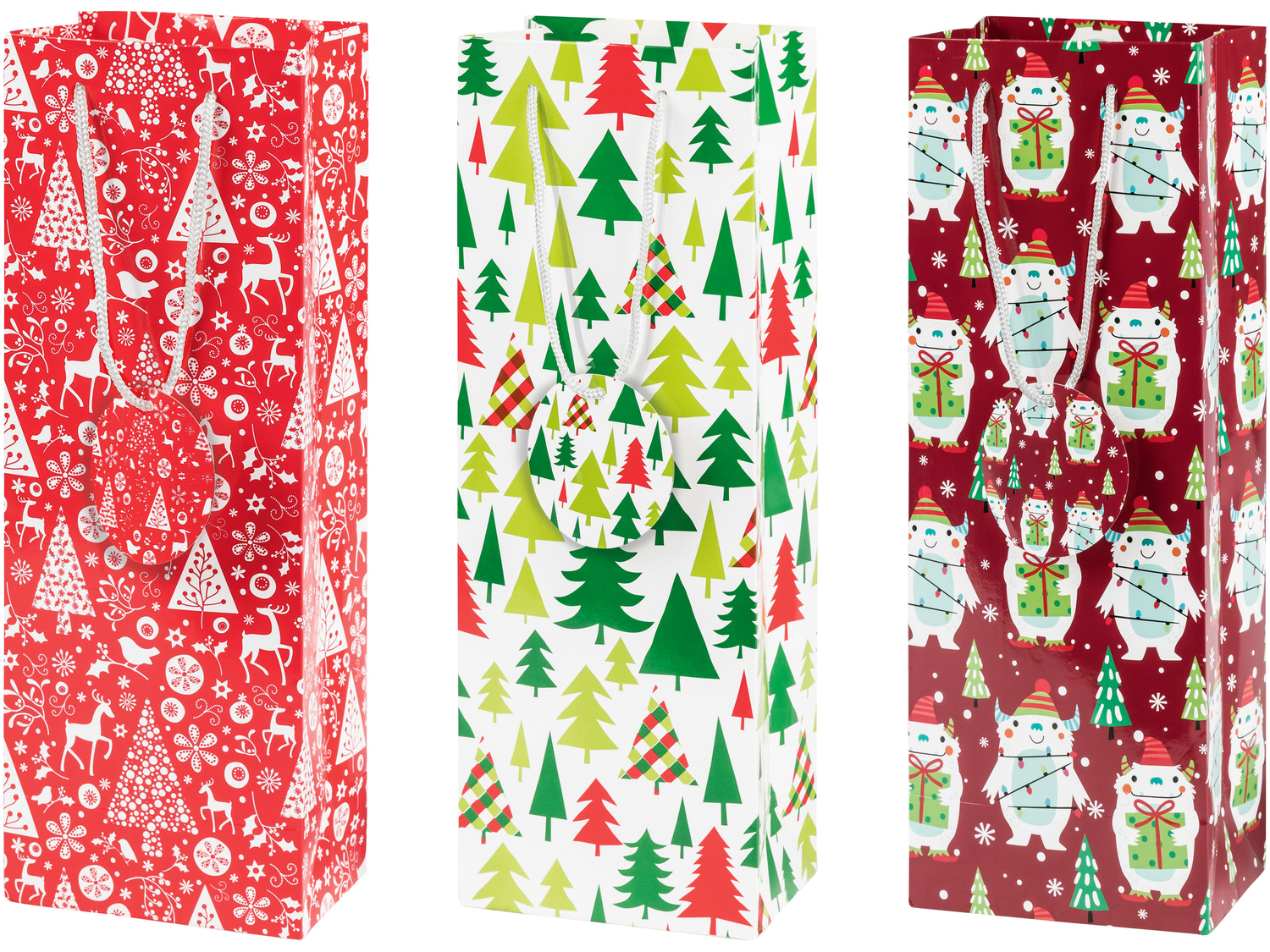 Set sacchetti regalo Melinera, le prix 1.99 &#8364; 
4 o 6 pezzi 
- Con bigliettini ...