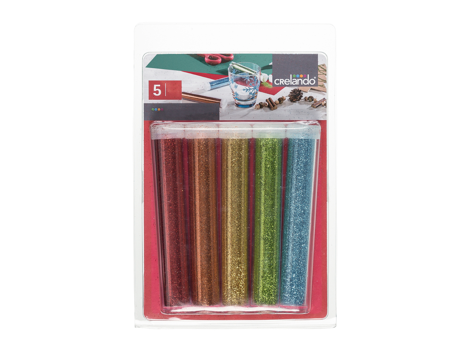 Set per bricolage con glitter Crelando, le prix 3.99 €
Caratteristiche