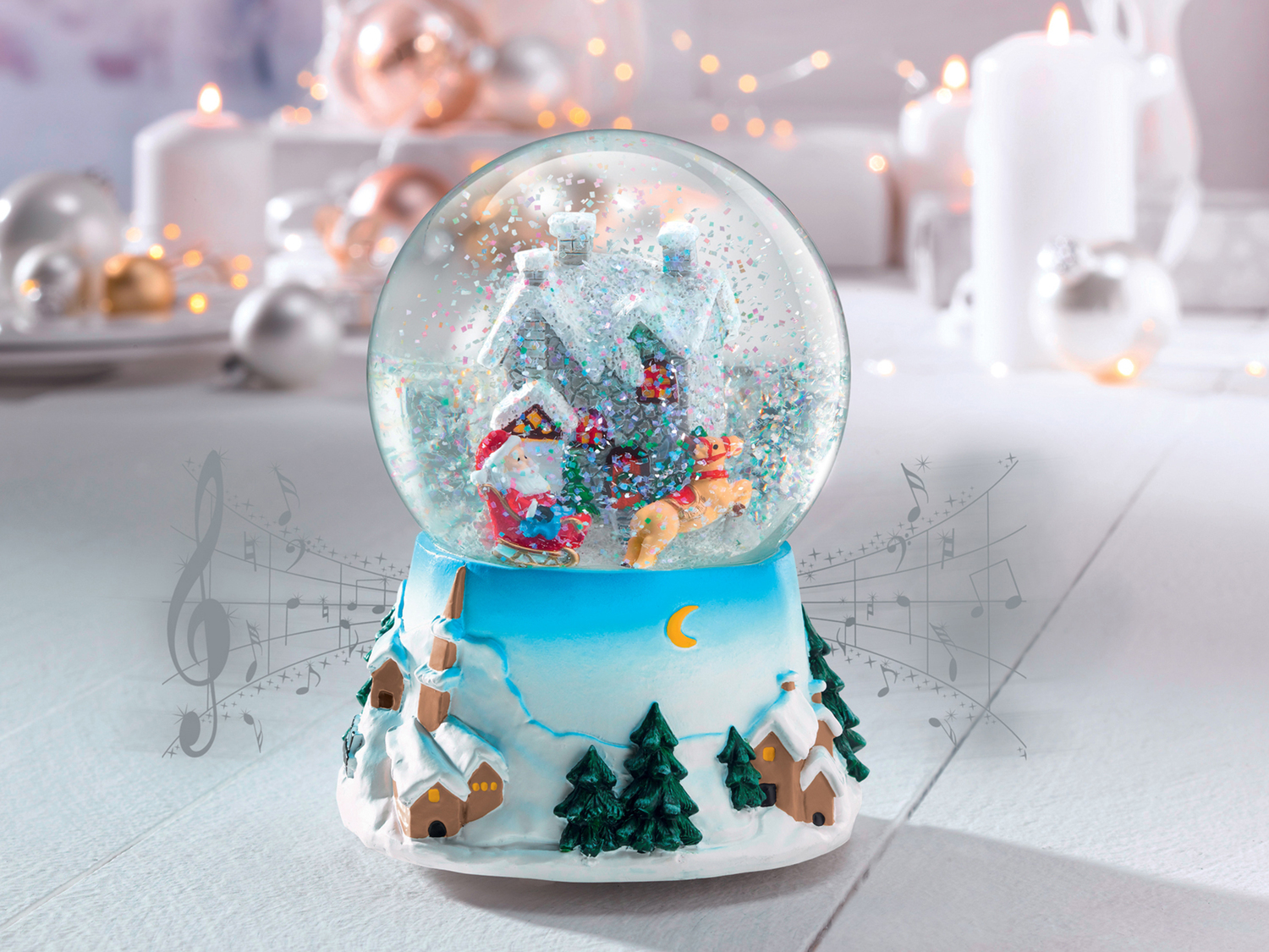 Palla di neve con carillon Melinera, prezzo 9.99 €
- Con melodia natalizia
Caratteristiche
...