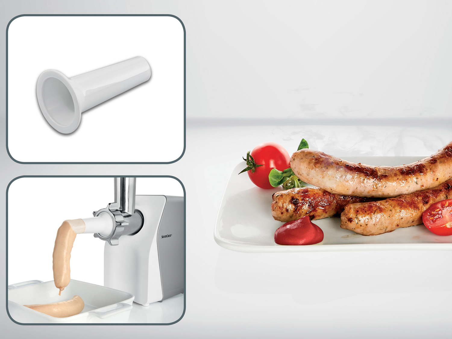 Tritacarne Silvercrest Kitchen Tools, prezzo 34.99 €
- Versatile - ideale ...