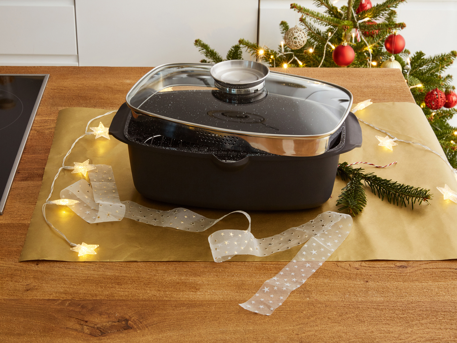 Rostiera 6L Ernesto, prezzo 29.99 €
- Rivestimento antiaderente in ceramica ...