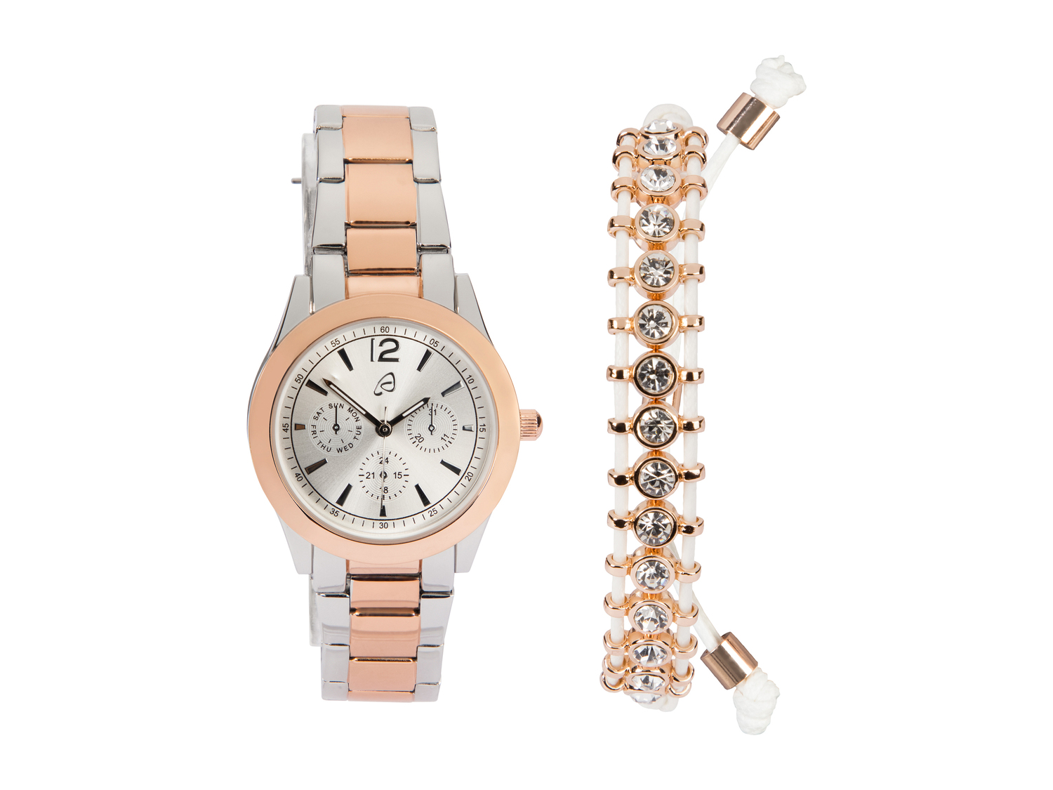 Set orologio e braccialetto da donna Auriol, prezzo 7.99 &#8364; 
- Orologio ...