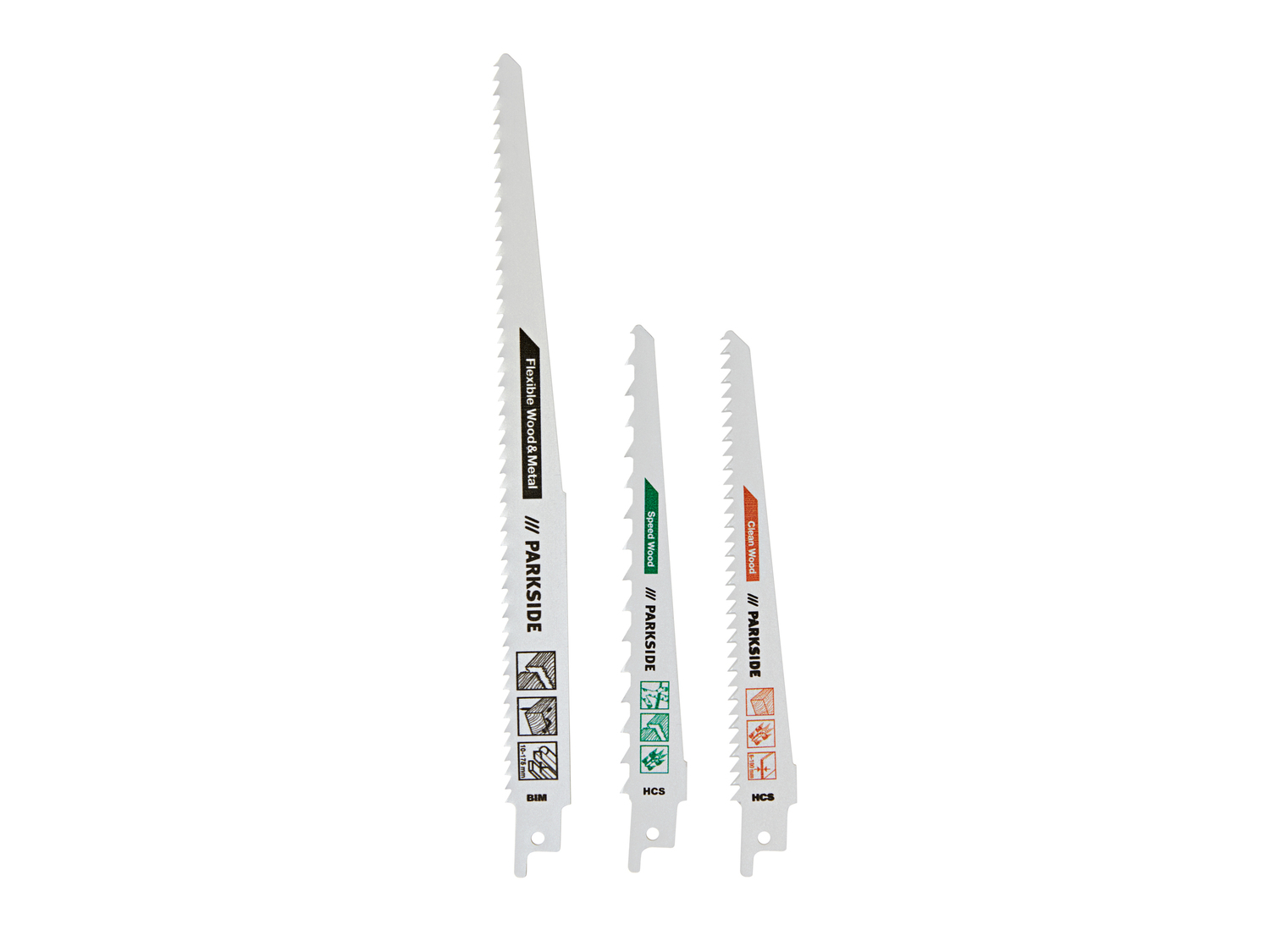 Set di lame per seghetto elettrico Parkside, prezzo 3.99 €
3 pezzi
Caratteristiche
...
