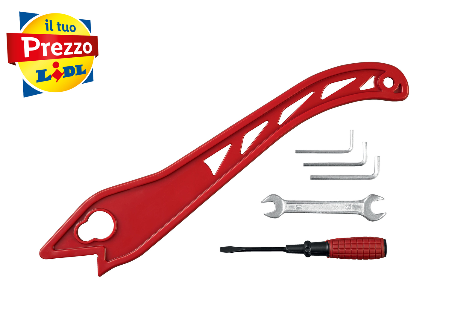 Sega a nastro Parkside, prezzo 89.00 €
- Battuta parallela con bloccaggio rapido
- ...