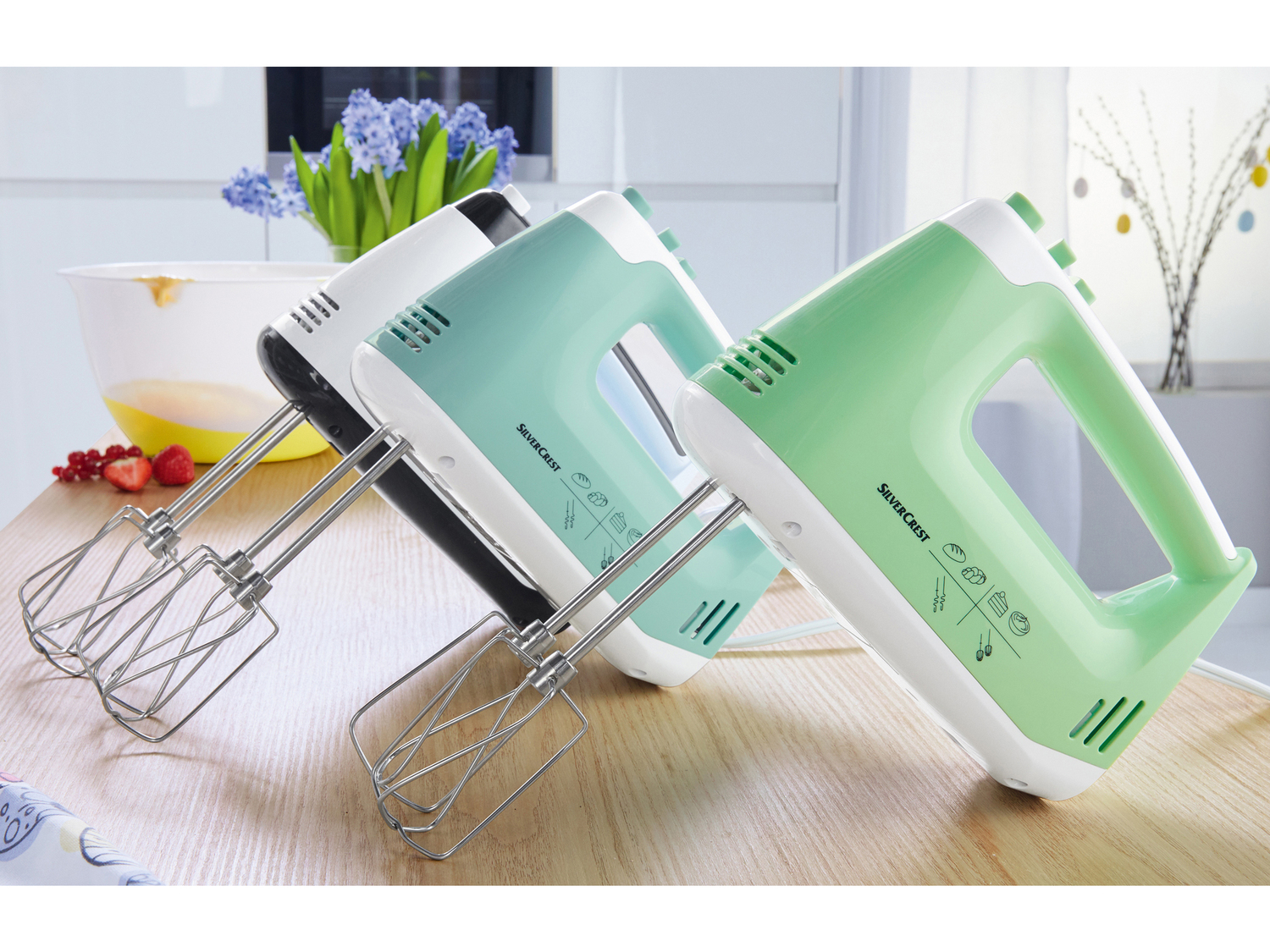 Sbattitore Silvercrest Kitchen Tools, prezzo 14.99 €
- 5 livelli di velocità ...