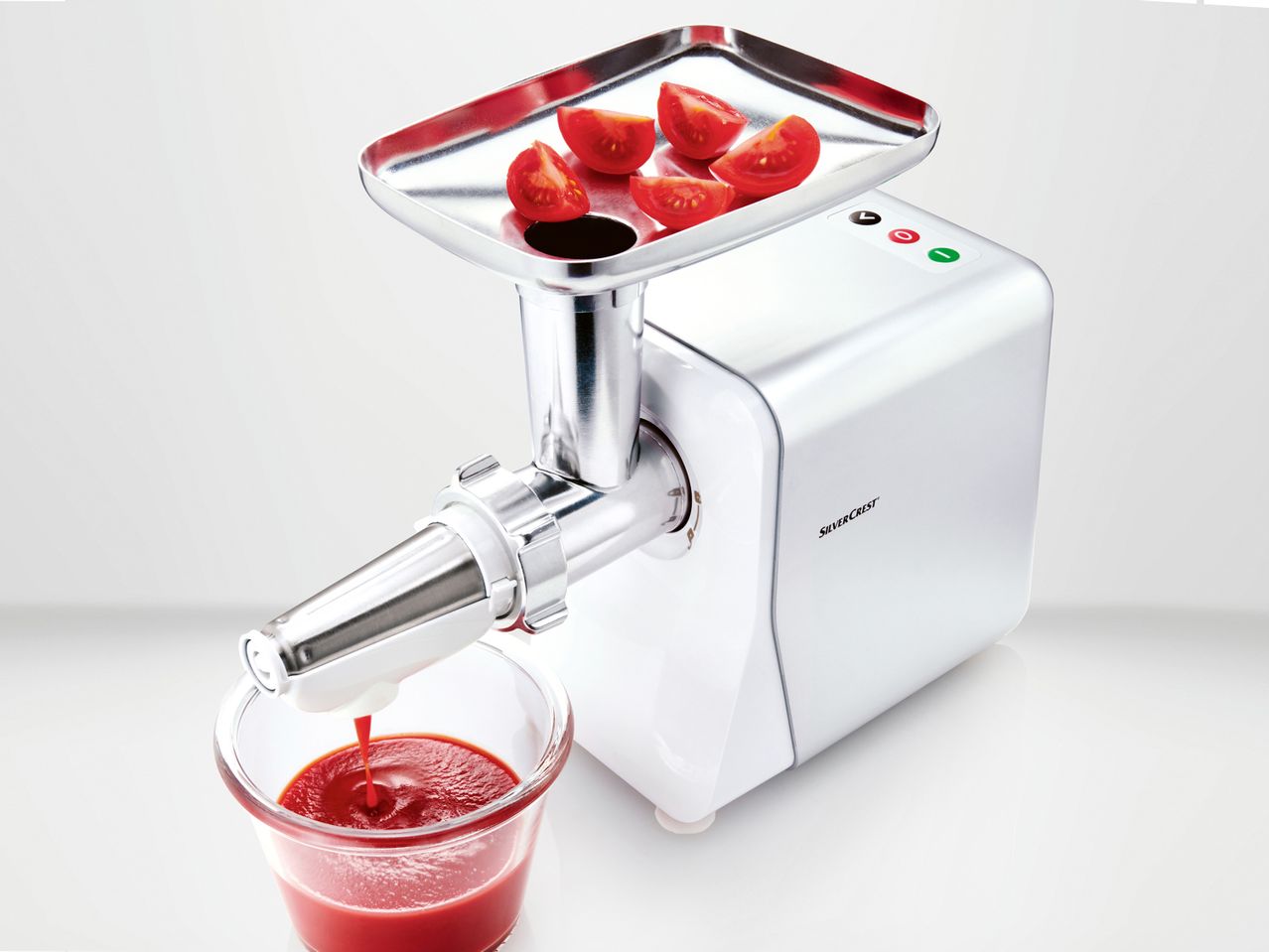 Tritacarne / passapomodoro elettrico , prezzo 49 EUR
Tritacarne / passapomodoro ...