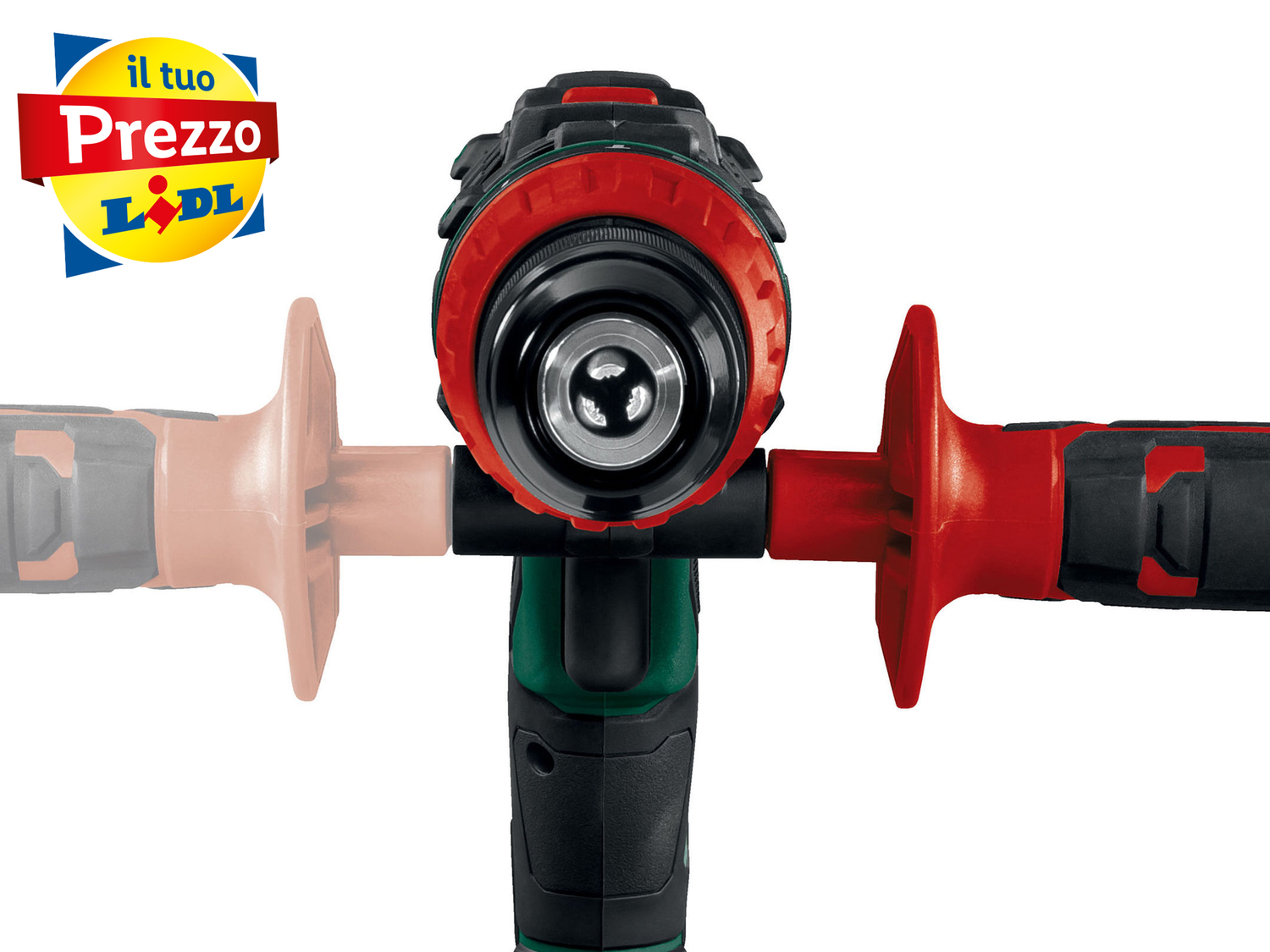Trapano a percussione ricaricabile Parkside, X20VTeam, prezzo 49.00 €
- Bloccaggio ...