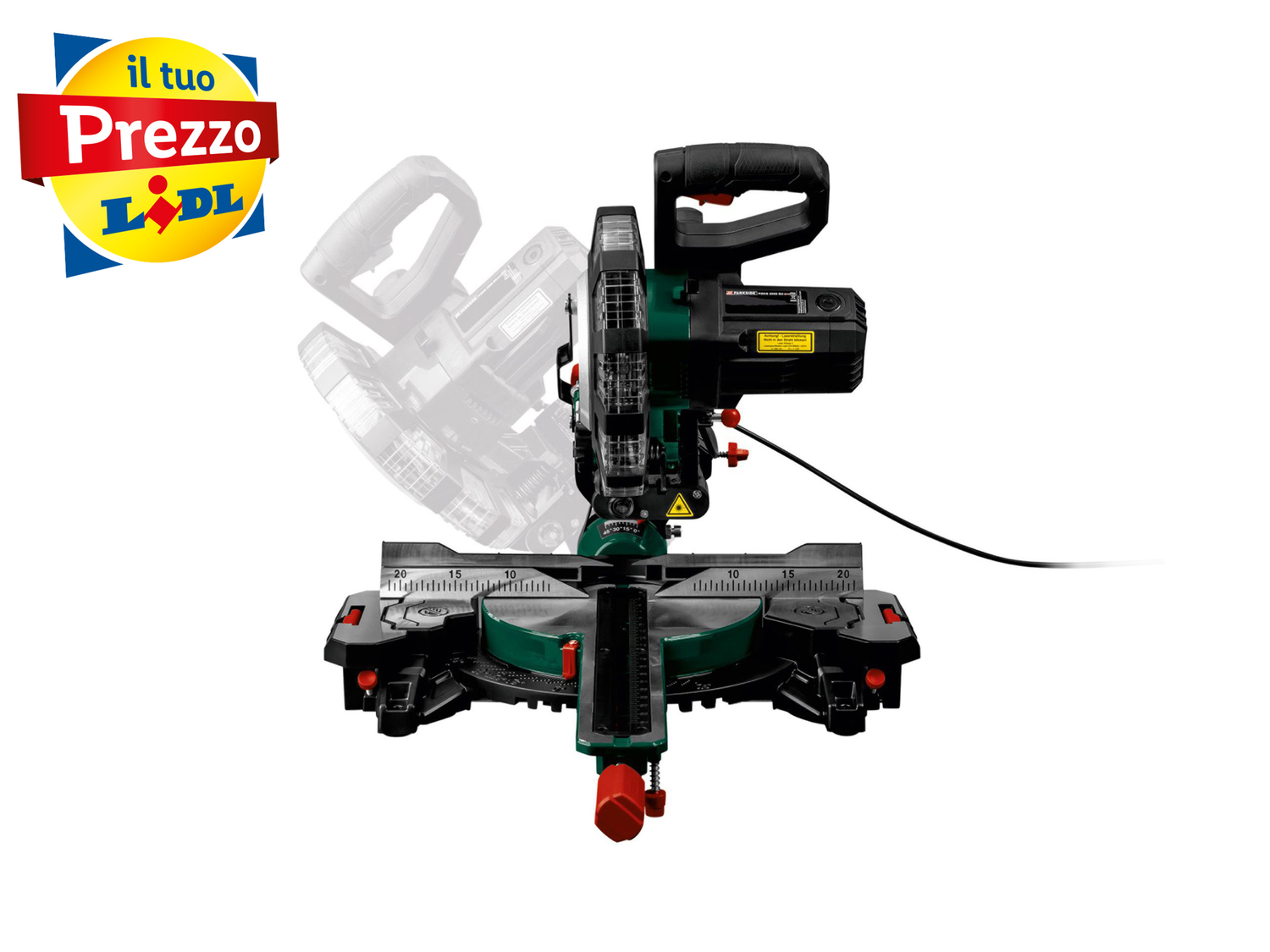 Sega circolare per tagli obliqui Parkside, prezzo 99.00 €
- Laser per una maggiore ...
