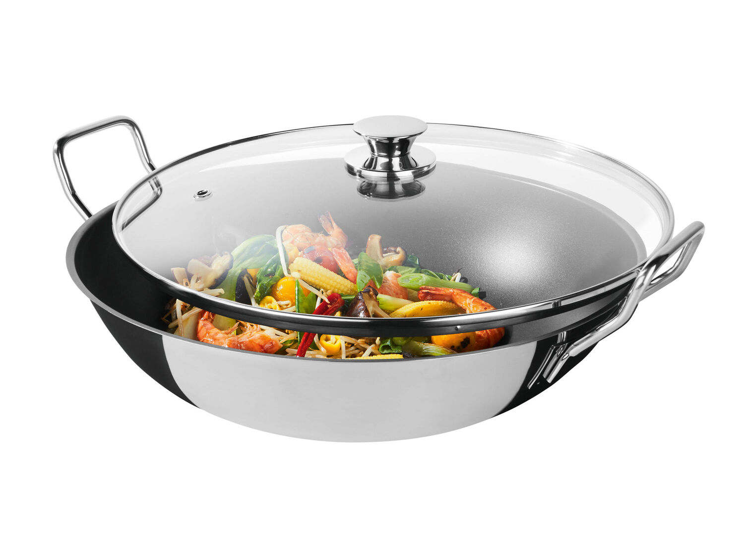 Padella Wok Ernesto, prezzo 34.99 €
Ø 36 cm
- Rivestimento antiaderente rinforzato ...
