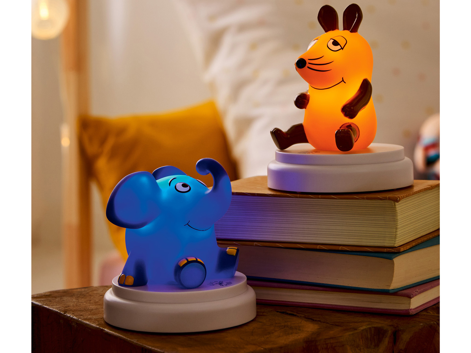 Lampada notturna per bambini Ansmann, prezzo 9.99 €
- Tecnologia LED
- Spegnimento ...