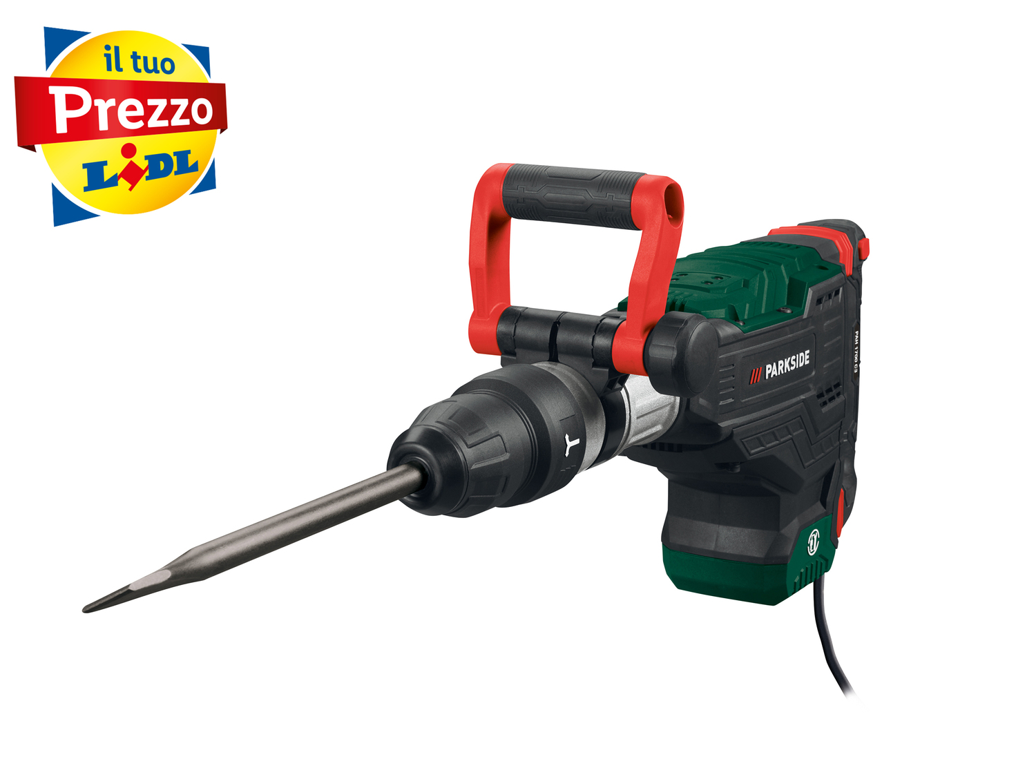 Martello demolitore Parkside PAH 1700 C3 SDS, prezzo 119.00 €
- Forza di percussione ...