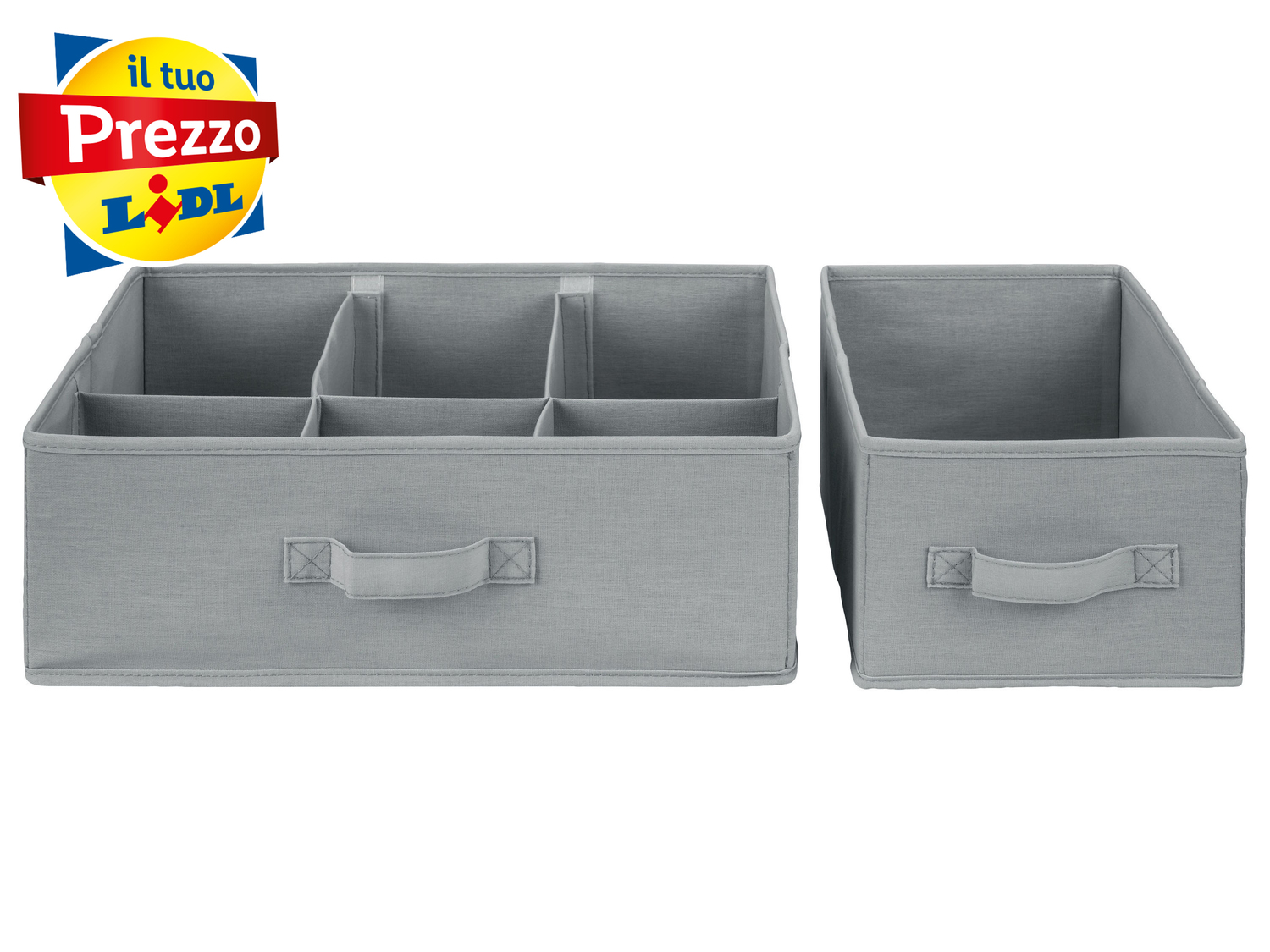 Box portaoggetti o organizer per cassetti Livarno Living, prezzo 9.99 € ...
