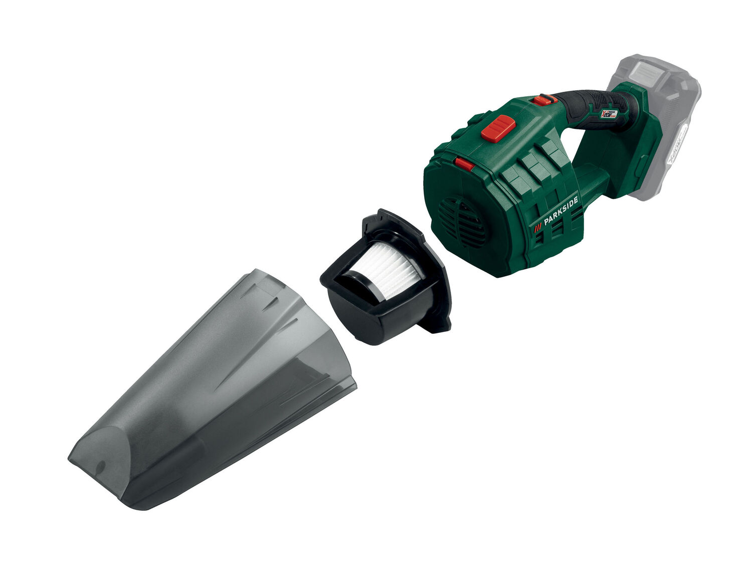 Aspirapolvere ricaricabile Parkside, X20VTeam, prezzo 19.99 €
Parkside X 20 ...