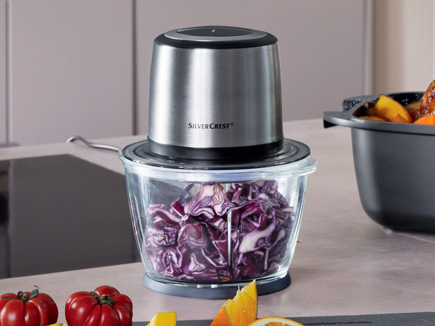 Tritatutto elettrico Silvercrest Kitchen Tools, prezzo 14.99 €
- Con ...