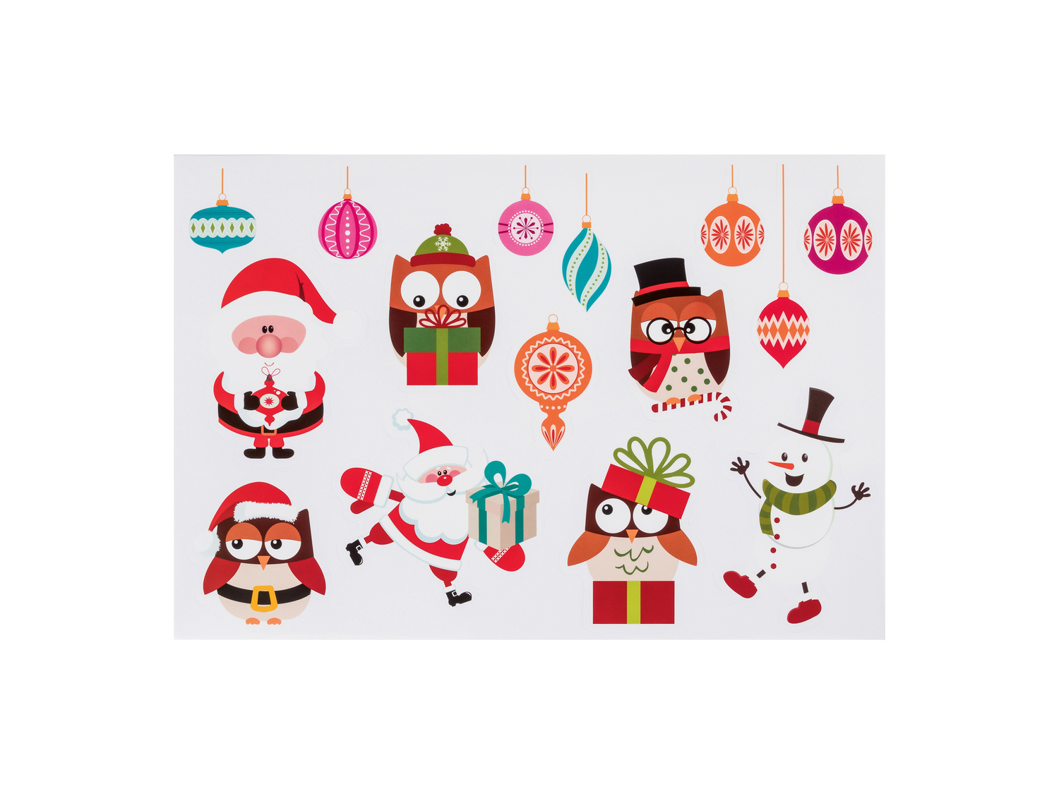 Decorazioni natalizie adesive Melinera, prezzo 0.99 €
Caratteristiche