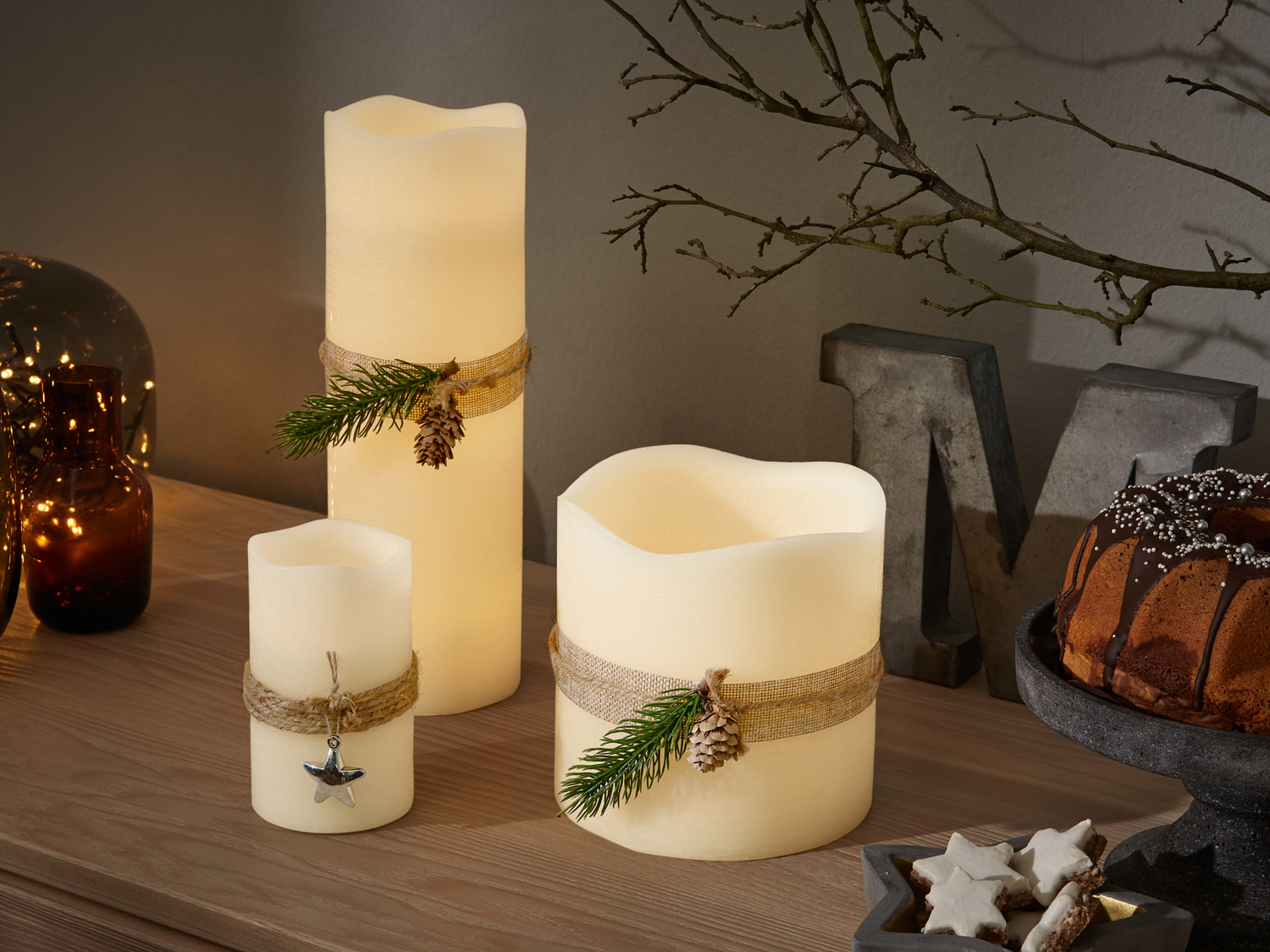 Candela LED Melinera, prezzo 6.99 €
1 o 2 pezzi
- Luce d'atmosfera ...