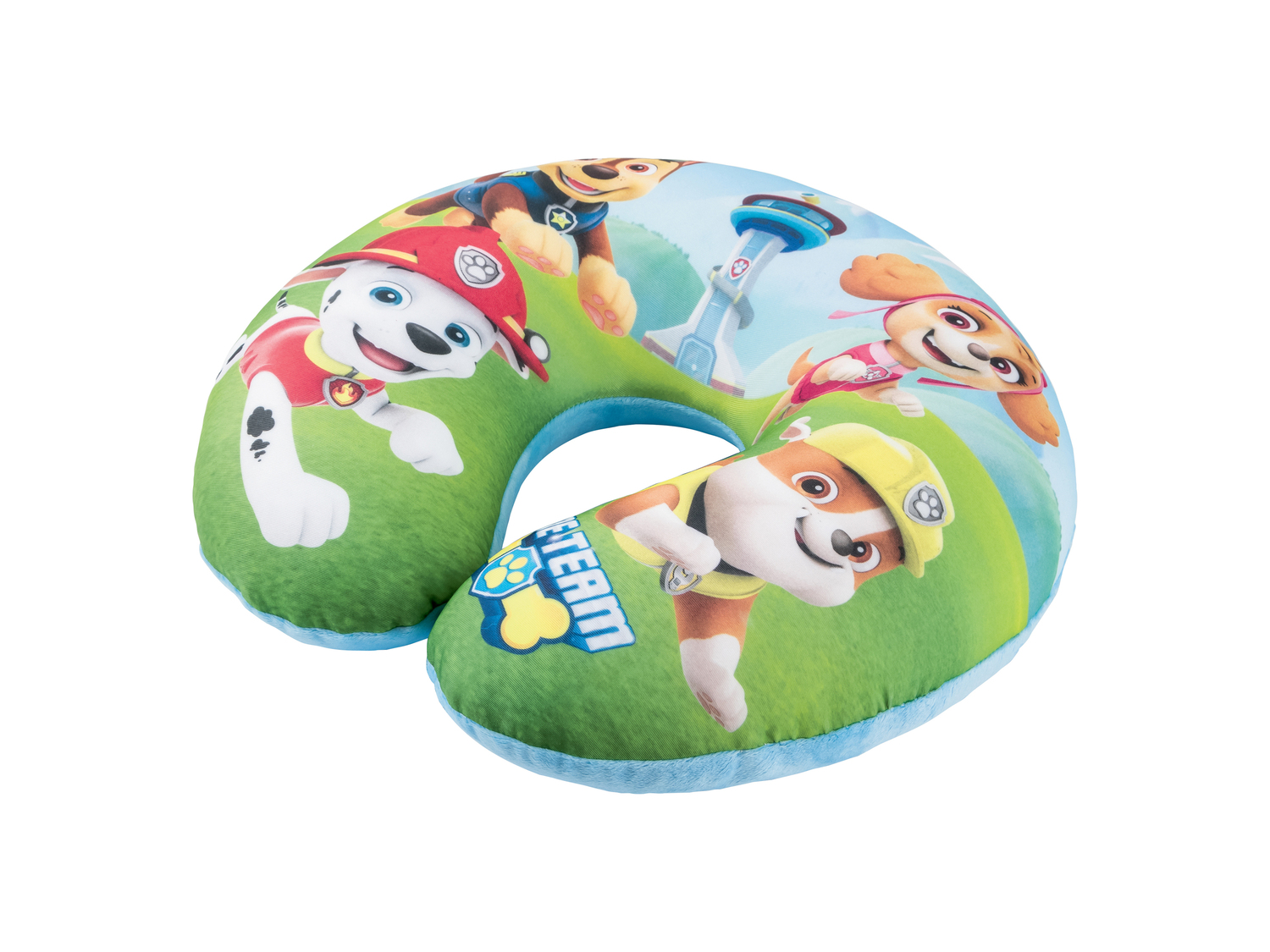 Cuscino da viaggio Paw Patrol, Spiderman, Star Wars, Minnie Mouse, Miraculous, Frozen ...