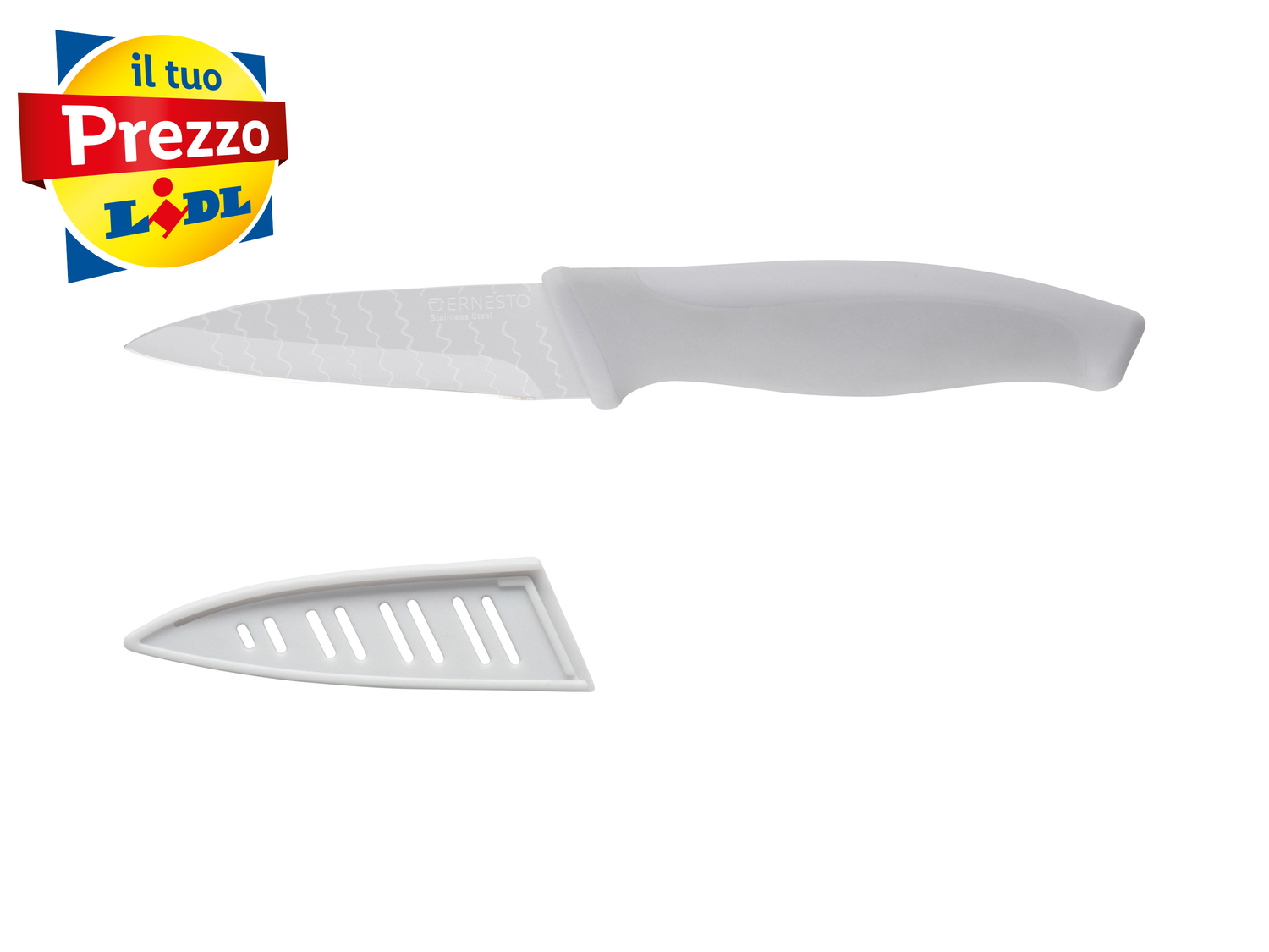Coltello da cucina Ernesto, prezzo 2.99 &#8364; 
1 o 2 pezzi 
- Lame in acciaio ...