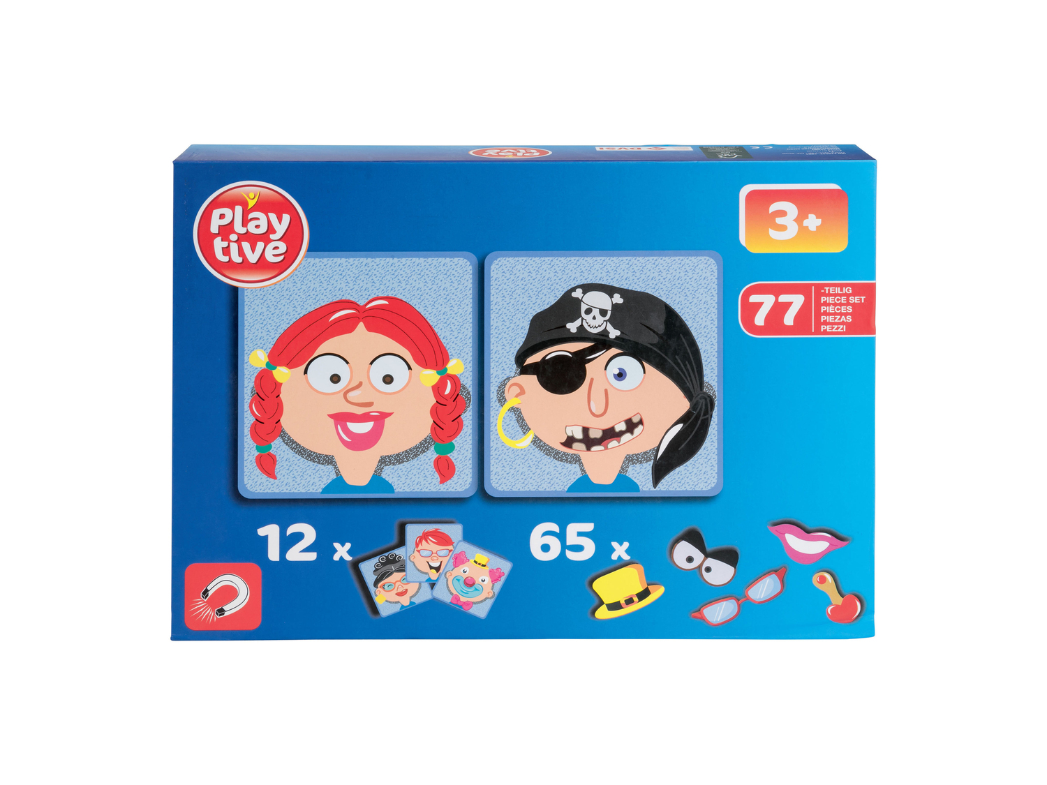 Gioco magnetico Playtive, prezzo 4.99 €
- Con modelli magnetici da riprodurre
Caratteristiche
...