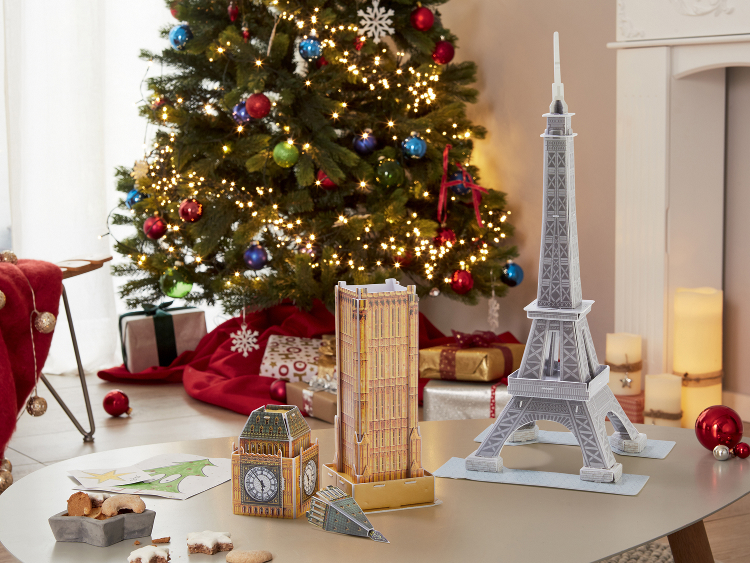 Puzzle 3D Monumenti famosi Playtive, prezzo 2.49 €
- Sistema a incastro ...