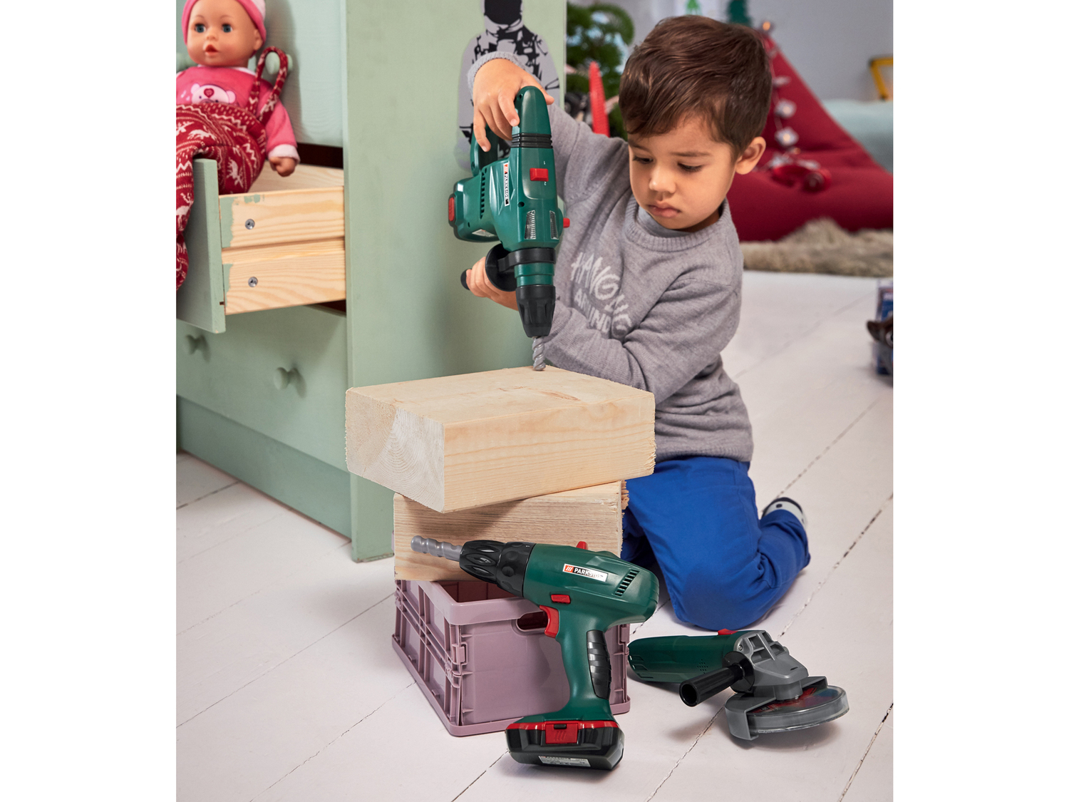 Attrezzo elettrico giocattolo Parkside, prezzo 9.99 &#8364; 
- Et&agrave; ...