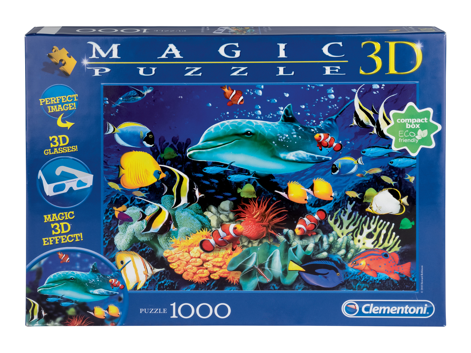 Puzzle 3D o fluorescente Clementoni, prezzo 3.99 €
1000 pezzi
Caratteristiche