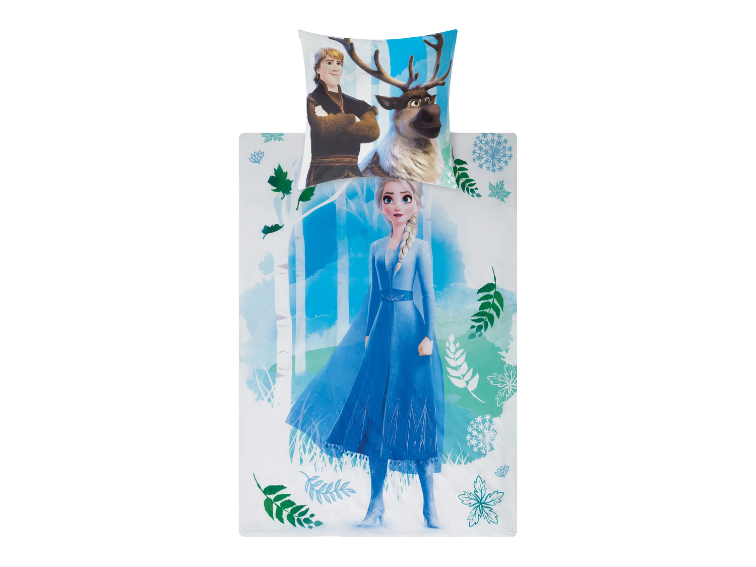 Set copripiumino singolo Miraculous, Star Wars, Frozen 2, Paw Patrol, Peppa Pig ...