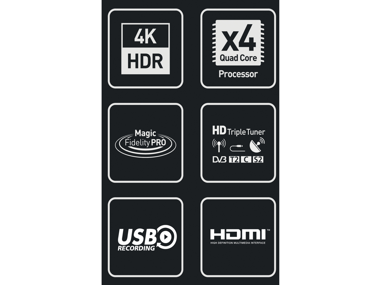 Televisore 50 UHD Smart TV Grundig, prezzo 299.00 €
Caratteristiche