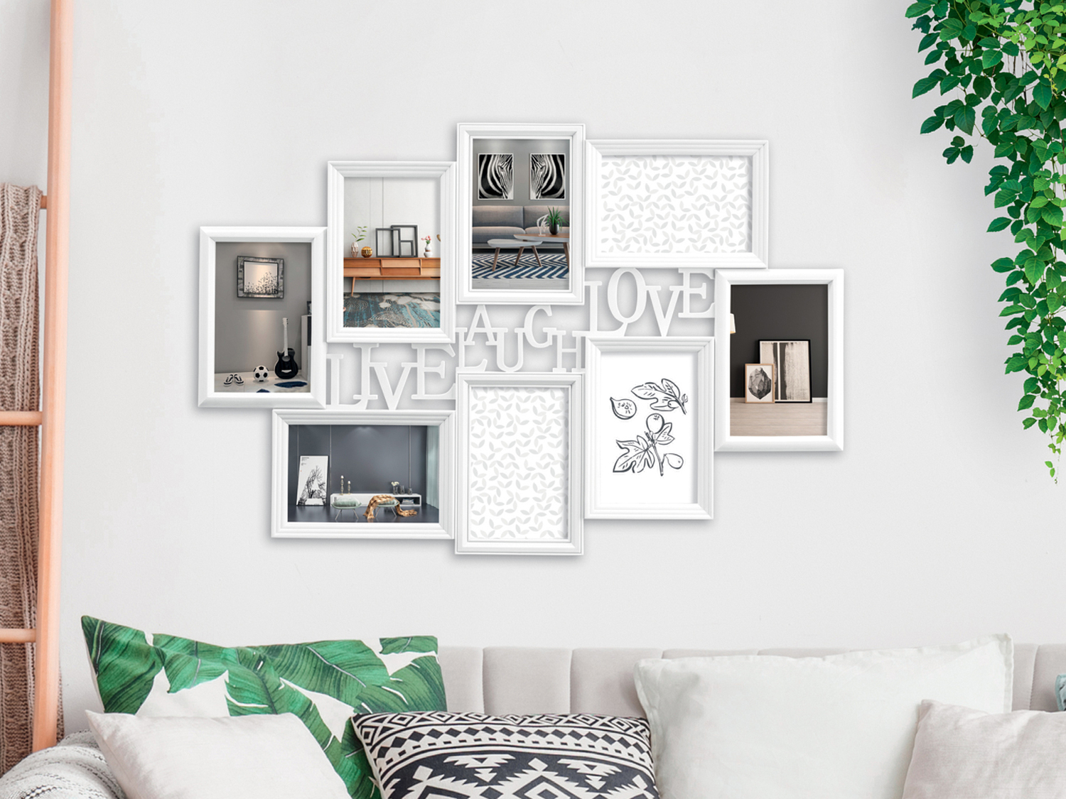 Cornice portafoto multipla Melinera, prezzo 7.99 €
- Per foto in formato
- ...