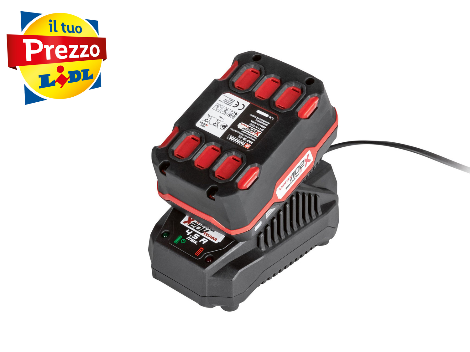 Avvitatore a percussione ricaricabile Parkside, X20VTeam, prezzo 59.00 €
- Numero ...