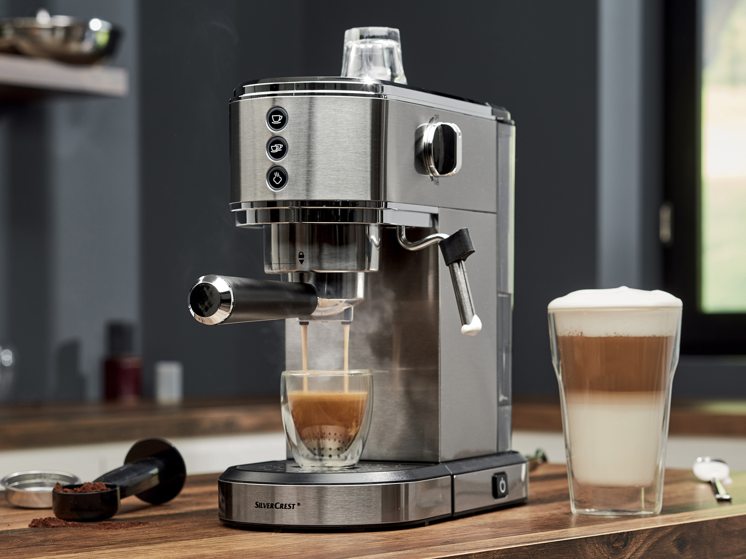 Macchina per caffè espresso Silvercrest Kitchen Tools, prezzo 99.00 € ...