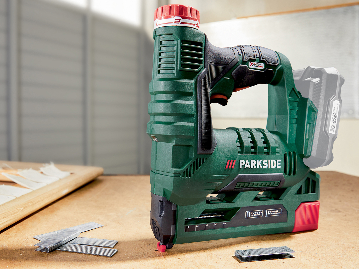 Pistola sparapunti ricaricabile Parkside, X20VTeam, prezzo 39.99 €
Parkside ...