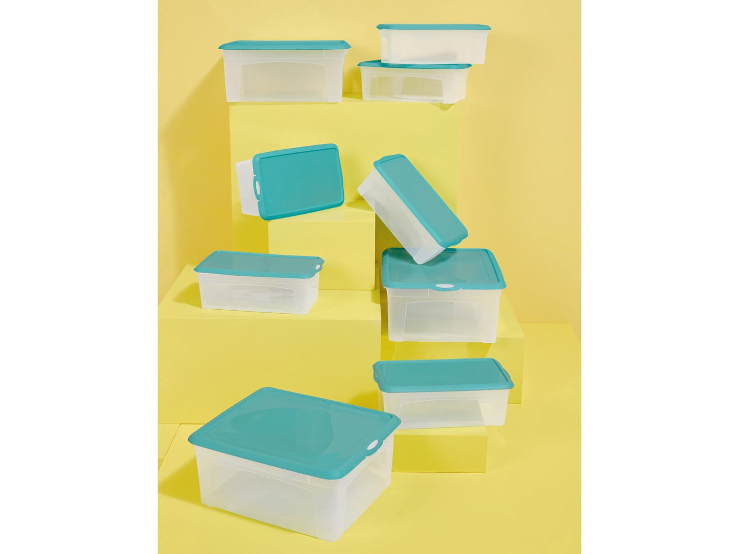 Box multiuso Cassetti, prezzo 9.99 €
3 o 6 pezzi
- Con coperchio
- Set ...