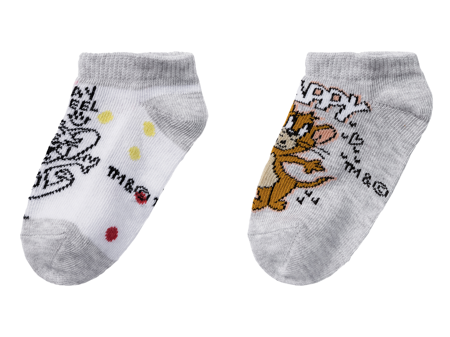 Calzini per bambini Tom-and-jerry, prezzo 1.99 €
2 paia - Misure: 19-30
Taglie ...