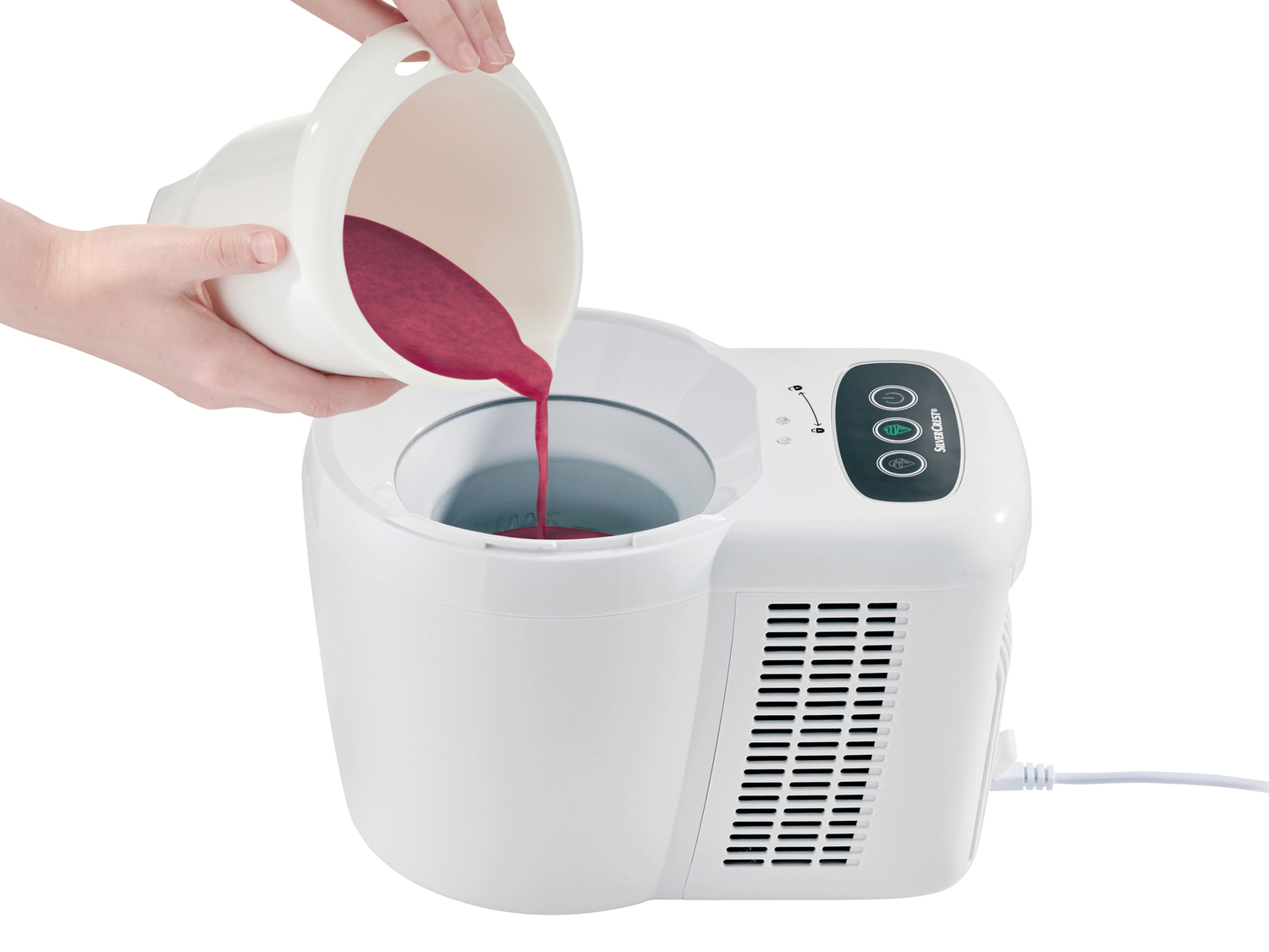 Gelatiera Silvercrest Kitchen Tools, prezzo 69.00 &#8364; 
- Per 700 ml di gelato
- ...