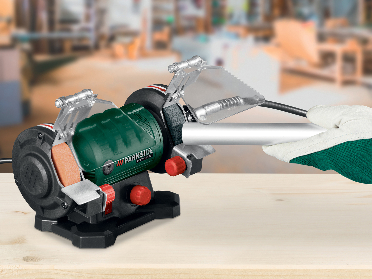Smerigliatrice doppia con albero flessibile Parkside PDFW 120 A2, prezzo 29.99 € ...